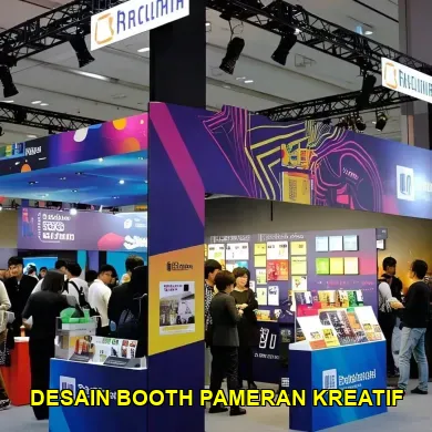 desain booth pameran kreatif